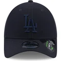 verstellbare-marineblaue-9forty-repreve-kappe-mit-gebogenem-schirm-und-marineblauem-logo-der-los-angeles-dodgers-mlb-von-new-era