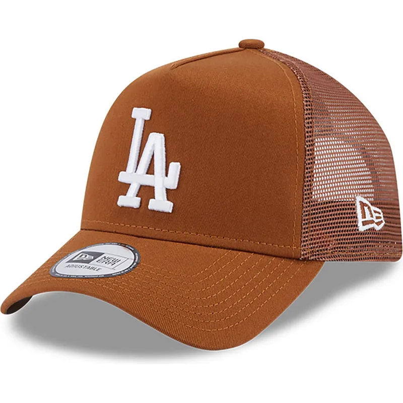 mutzen-gebogen-braun-snapback-a-frame-league-essential-der-los-angeles-dodgers-mlb-von-new-era mutzen-gebogen-braun-snapback-a-frame-league-essential-der-los-angeles-dodgers-mlb-von-new-era