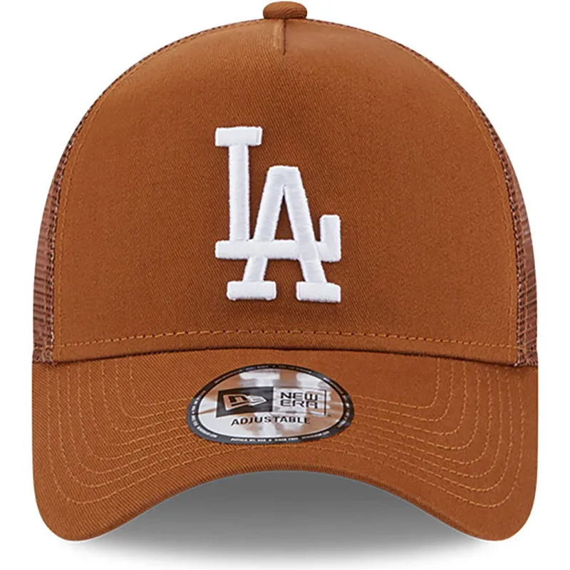 mutzen-gebogen-braun-snapback-a-frame-league-essential-der-los-angeles-dodgers-mlb-von-new-era mutzen-gebogen-braun-snapback-a-frame-league-essential-der-los-angeles-dodgers-mlb-von-new-era