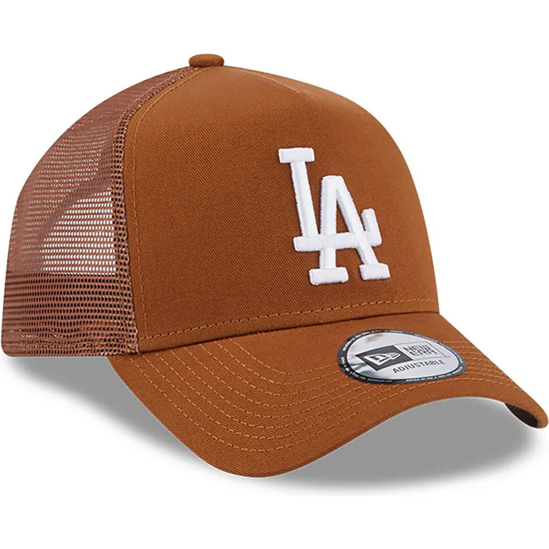mutzen-gebogen-braun-snapback-a-frame-league-essential-der-los-angeles-dodgers-mlb-von-new-era mutzen-gebogen-braun-snapback-a-frame-league-essential-der-los-angeles-dodgers-mlb-von-new-era