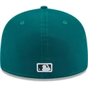 grune-flache-angepasste-59fifty-league-essential-kappe-der-new-york-yankees-mlb-von-new-era