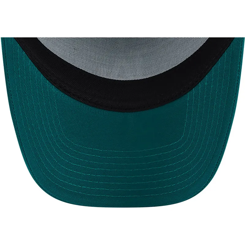 mutzen-gebogen-grun-snapback-a-frame-league-essential-der-los-angeles-dodgers-mlb-von-new-era
