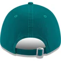 mutzen-gebogen-grun-verstellbares-band-9forty-league-essential-der-new-york-yankees-mlb-von-new-era