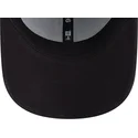 schwarze-gebogene-verstellbare-kappe-mit-braunem-logo-9forty-league-essential-der-new-york-yankees-mlb-von-new-era
