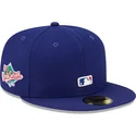 mutzen-flach-blau-angepasst-59fifty-reverse-der-los-angeles-dodgers-mlb-von-new-era