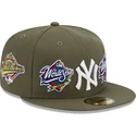 mutzen-flach-grun-angepasst-59fifty-world-series-der-new-york-yankees-mlb-von-new-era