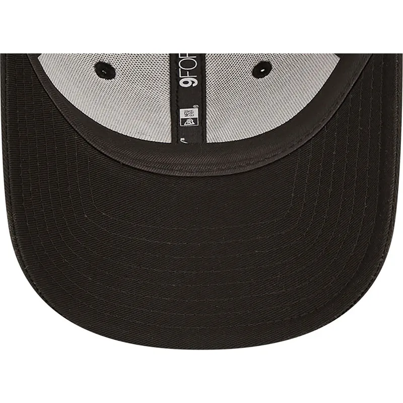 schwarze-verstellbare-curved-cap-9forty-monogram-der-new-york-yankees-mlb-von-new-era