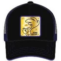 mutzen-gebogen-schwarz-snapback-roadrunner-looney-tunes-von-capslab