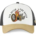 von-dutch-fire-racer-fir-beige-schwarz-und-braun-trucker-cap