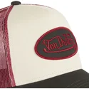 von-dutch-cla4-beige-rot-und-schwarz-trucker-kappe