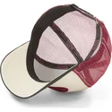 von-dutch-cla4-beige-rot-und-schwarz-trucker-kappe