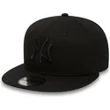new-era-new-york-yankees-mlb-9fifty-black-on-black-snapback-kappe-schwarz