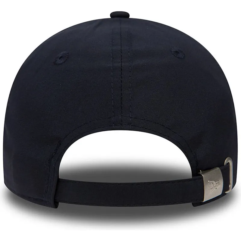 marineblaue-verstellbare-curved-cap-9forty-flawless-logo-der-new-york-yankees-mlb-von-new-era