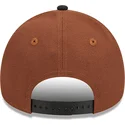 mutzen-gebogen-braun-snapback-9forty-a-frame-harvest-der-boston-red-sox-mlb-von-new-era