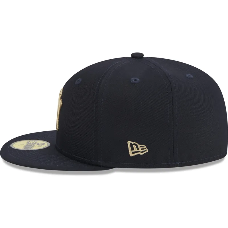 mutzen-flach-marineblau-angepasst-59fifty-laurel-sidepatch-der-new-york-yankees-mlb-von-new-era mutzen-flach-marineblau-angepasst-59fifty-laurel-sidepatch-der-new-york-yankees-mlb-von-new-era