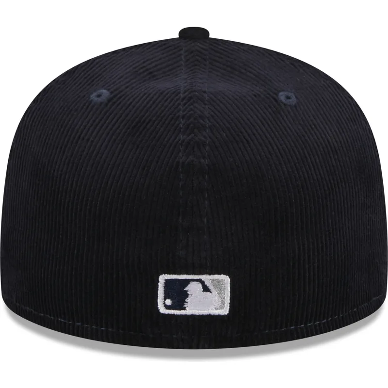 mutzen-flach-marineblau-angepasst-59fifty-throwback-cord-der-new-york-yankees-mlb-von-new-era