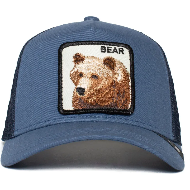 mutzen-blau-snapback-the-farm-von-goorin-bros mutzen-blau-snapback-the-farm-von-goorin-bros