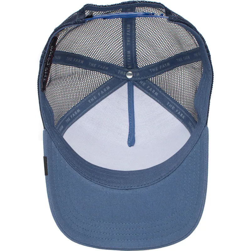 mutzen-blau-snapback-the-farm-von-goorin-bros mutzen-blau-snapback-the-farm-von-goorin-bros