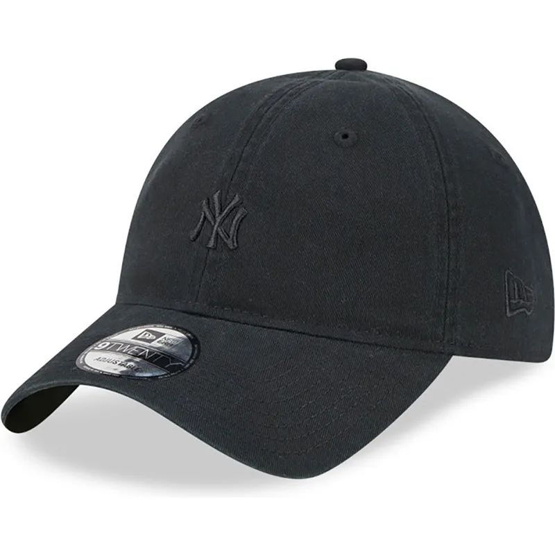 mutzen-gebogen-schwarz-verstellbares-band-9twenty-mini-der-new-york-yankees-mlb-von-new-era