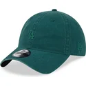 grune-verstellbare-kappe-mit-gebogenem-schirm-und-grunem-9twenty-mini-logo-der-los-angeles-dodgers-mlb-von-new-era