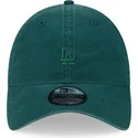 grune-verstellbare-kappe-mit-gebogenem-schirm-und-grunem-9twenty-mini-logo-der-los-angeles-dodgers-mlb-von-new-era