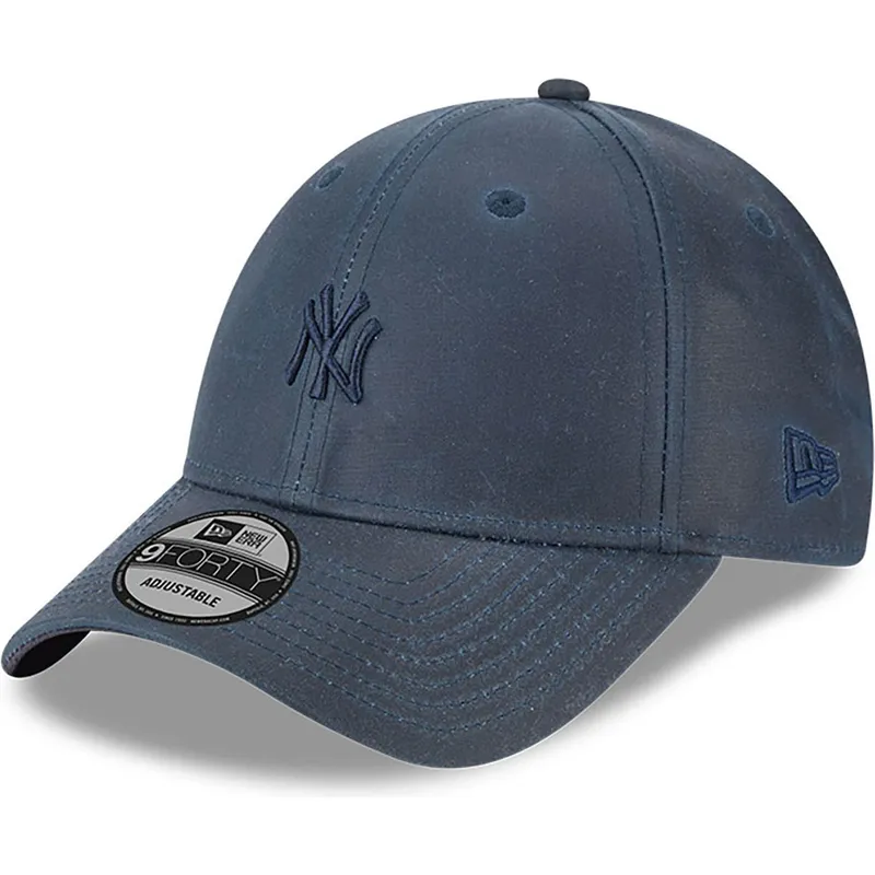 mutzen-gebogen-marineblau-verstellbares-band-9forty-millerain-der-new-york-yankees-mlb-von-new-era
