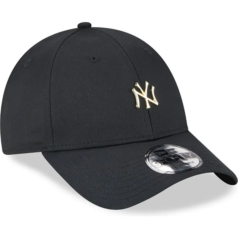 mutzen-gebogen-schwarz-verstellbares-band-9forty-pin-der-new-york-yankees-mlb-von-new-era mutzen-gebogen-schwarz-verstellbares-band-9forty-pin-der-new-york-yankees-mlb-von-new-era