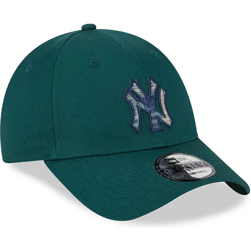 mutzen-gebogen-grun-verstellbares-band-9forty-check-infill-der-new-york-yankees-mlb-von-new-era mutzen-gebogen-grun-verstellbares-band-9forty-check-infill-der-new-york-yankees-mlb-von-new-era