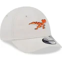 beige-verstellbare-kinder-dinosaurier-cap-9forty-repreve-von-new-era