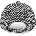 mutzen-gebogen-schwarz-verstellbares-band-9forty-houndstooth-der-new-york-yankees-mlb-von-new-era