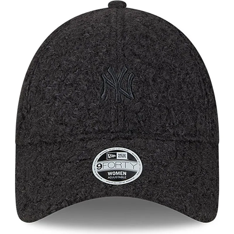 mutzen-gebogen-schwarz-verstellbares-band-9forty-hypertexture-der-new-york-yankees-mlb-von-new-era mutzen-gebogen-schwarz-verstellbares-band-9forty-hypertexture-der-new-york-yankees-mlb-von-new-era