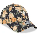 mutzen-gebogen-marineblau-verstellbares-band-9forty-floral-cord-der-new-york-yankees-mlb-von-new-era