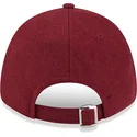 new-era-new-york-yankees-mlb-9forty-essential-melton-wool-verstellbare-rote-kappe