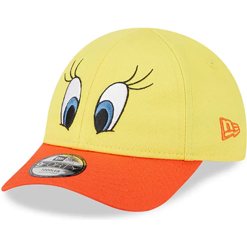 mutzen-gebogen-gelb-verstellbares-band-fur-kinder-9forty-der-piolin-looney-tunes-von-new-era mutzen-gebogen-gelb-verstellbares-band-fur-kinder-9forty-der-piolin-looney-tunes-von-new-era