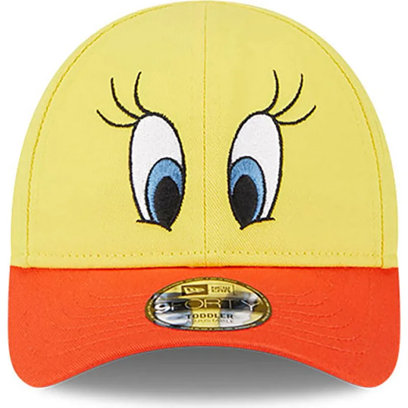 mutzen-gebogen-gelb-verstellbares-band-fur-kinder-9forty-der-piolin-looney-tunes-von-new-era mutzen-gebogen-gelb-verstellbares-band-fur-kinder-9forty-der-piolin-looney-tunes-von-new-era