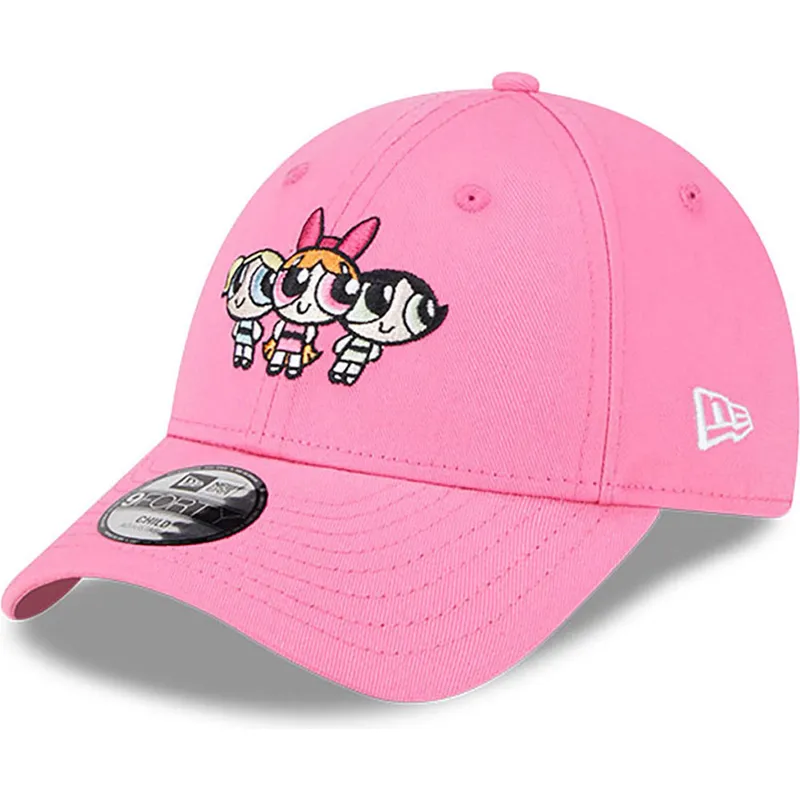 mutzen-gebogen-rosa-verstellbares-band-fur-kinder-9forty-der-petalo-burbuja-y-cactus-las-supernenas-von-new-era mutzen-gebogen-rosa-verstellbares-band-fur-kinder-9forty-der-petalo-burbuja-y-cactus-las-supernenas-von-new-era