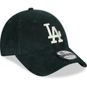 mutzen-gebogen-grun-verstellbares-band-9forty-wide-cord-der-los-angeles-dodgers-mlb-von-new-era