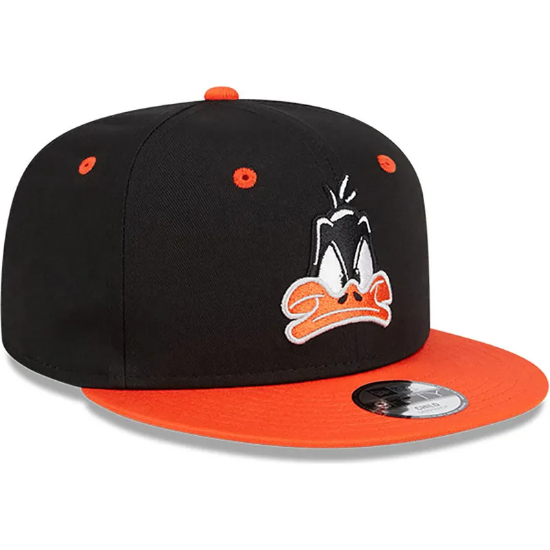mutzen-flach-schwarz-snapback-9fifty-der-pato-lucas-looney-tunes-von-new-era