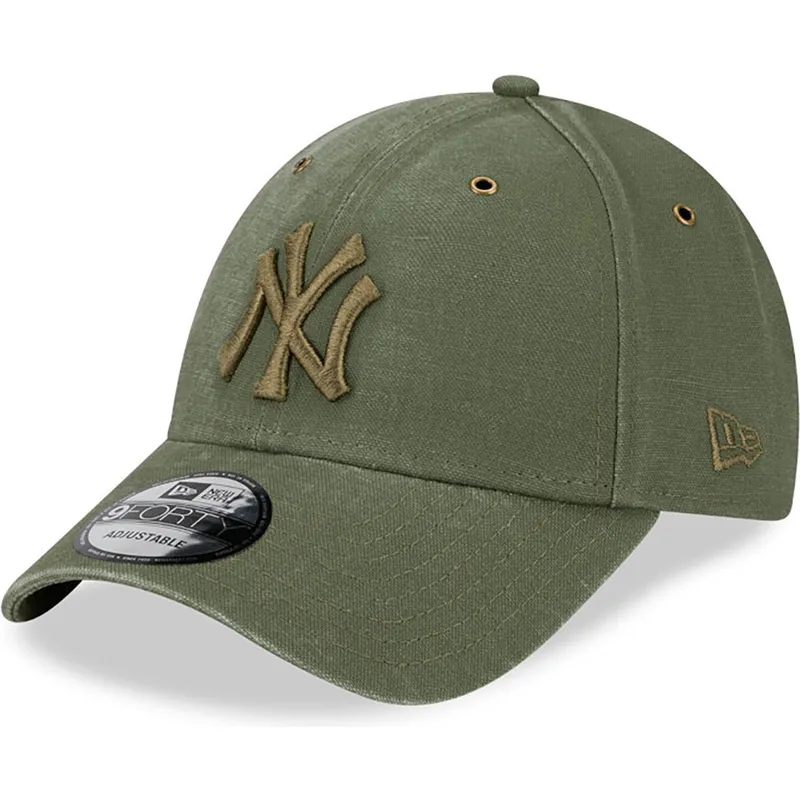 mutzen-gebogen-grun-verstellbares-band-9forty-washed-canvas-der-new-york-yankees-mlb-von-new-era mutzen-gebogen-grun-verstellbares-band-9forty-washed-canvas-der-new-york-yankees-mlb-von-new-era