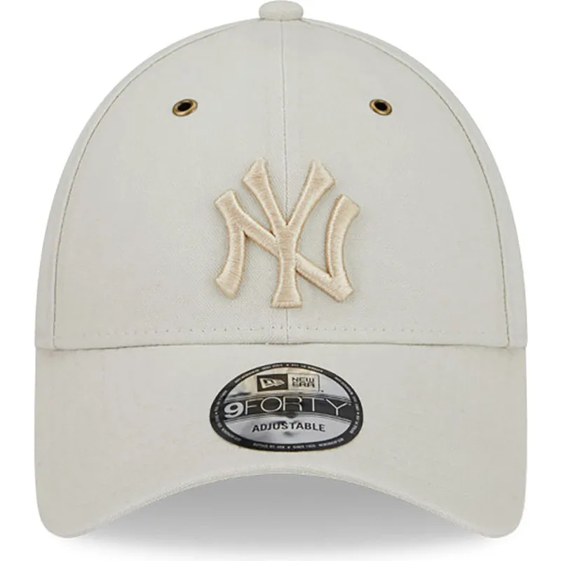 mutzen-gebogen-beige-verstellbares-band-9forty-washed-canvas-der-new-york-yankees-mlb-von-new-era mutzen-gebogen-beige-verstellbares-band-9forty-washed-canvas-der-new-york-yankees-mlb-von-new-era