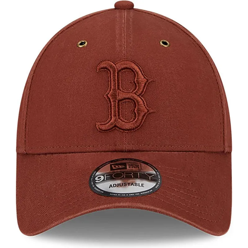 mutzen-gebogen-braun-verstellbares-band-9forty-washed-canvas-der-boston-red-sox-mlb-von-new-era mutzen-gebogen-braun-verstellbares-band-9forty-washed-canvas-der-boston-red-sox-mlb-von-new-era