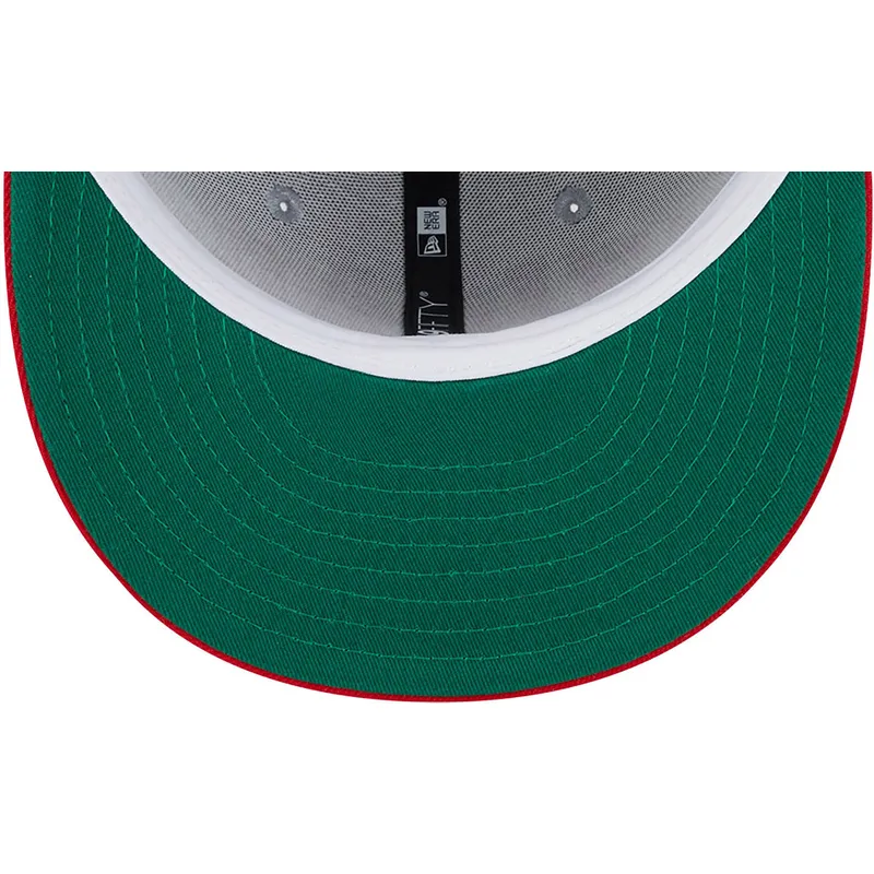 graue-und-rote-flatcap-snapback-9fifty-tip-off-2023-von-chicago-bulls-nba-von-new-era