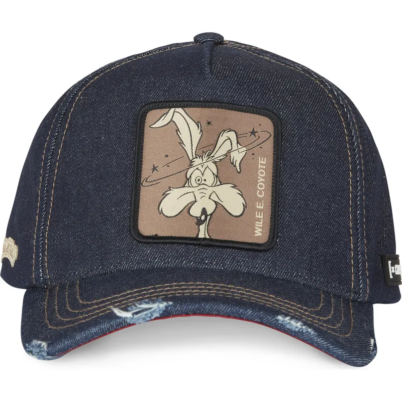 mutzen-gebogen-marineblau-snapback-kojote-looney-tunes-von-capslab