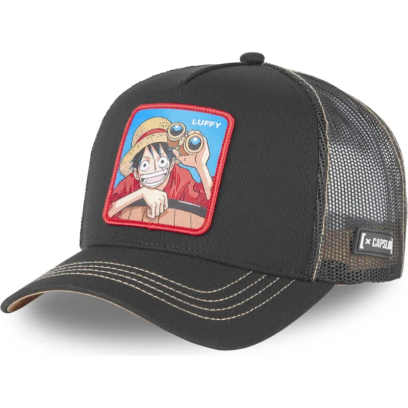mutzen-gebogen-schwarz-snapback-monkey-d-luffy-one-piece-von-capslab mutzen-gebogen-schwarz-snapback-monkey-d-luffy-one-piece-von-capslab