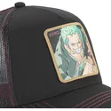 mutzen-gebogen-schwarz-snapback-roronoa-zoro-one-piece-von-capslab