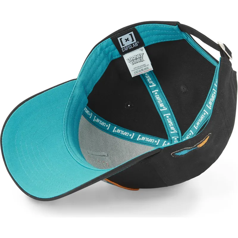 schwarze-verstellbare-curved-cap-bugs-bunny-bu3-looney-tunes-von-capslab