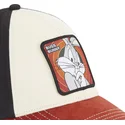 mutzen-gebogen-beige-snapback-bugs-bunny-looney-tunes-von-capslab