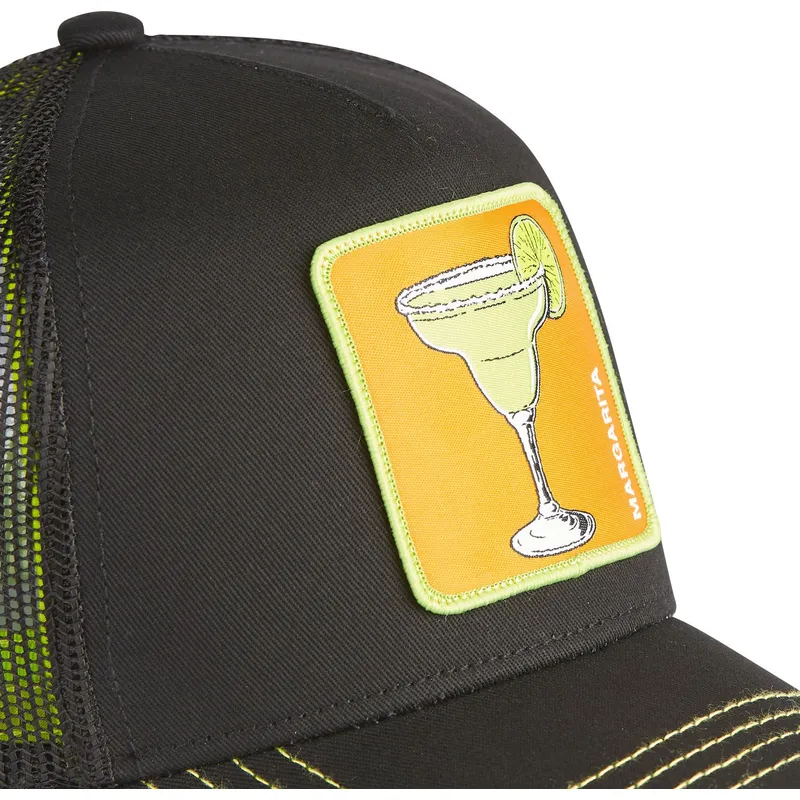 schwarze-trucker-cap-margarita-ma1-cocktails-von-capslab
