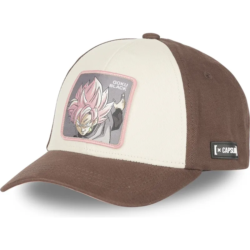 mutzen-gebogen-beige-snapback-goku-black-dragon-ball-von-capslab mutzen-gebogen-beige-snapback-goku-black-dragon-ball-von-capslab