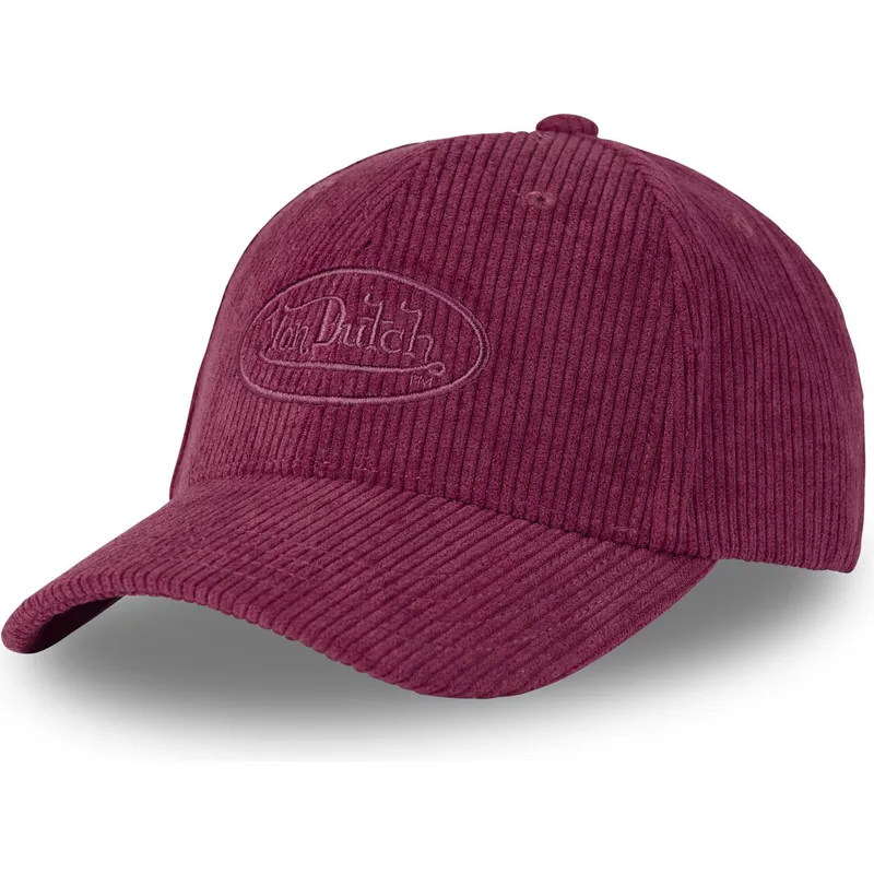 mutzen-gebogen-rot-verstellbares-band-von-von-dutch
